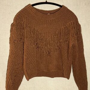 Fringe Knit Sweater